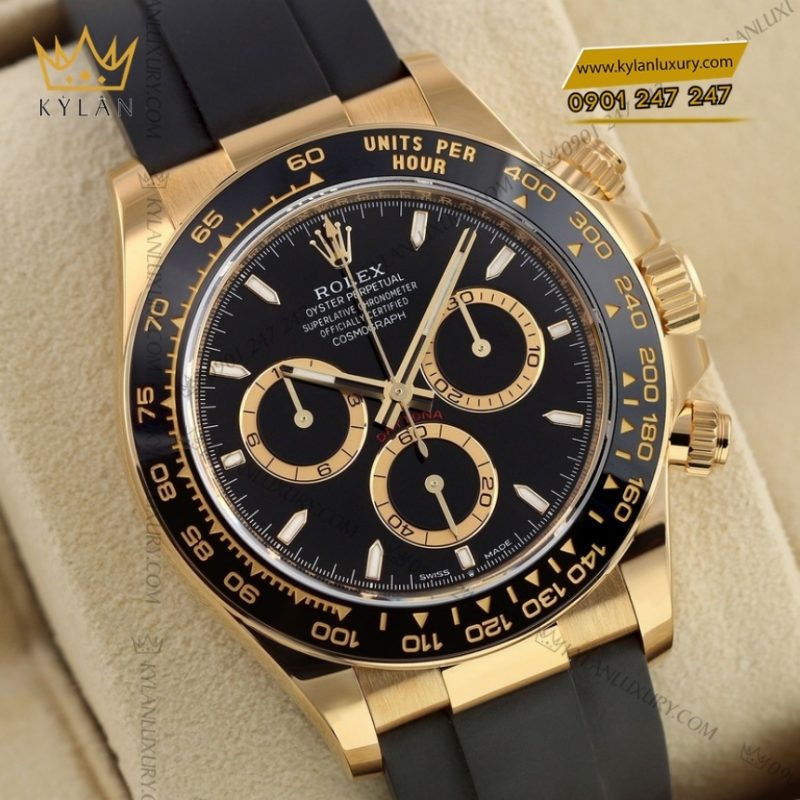 Đồng hồ Rolex Cosmograph Daytona mặt số đen 126518LN-0008