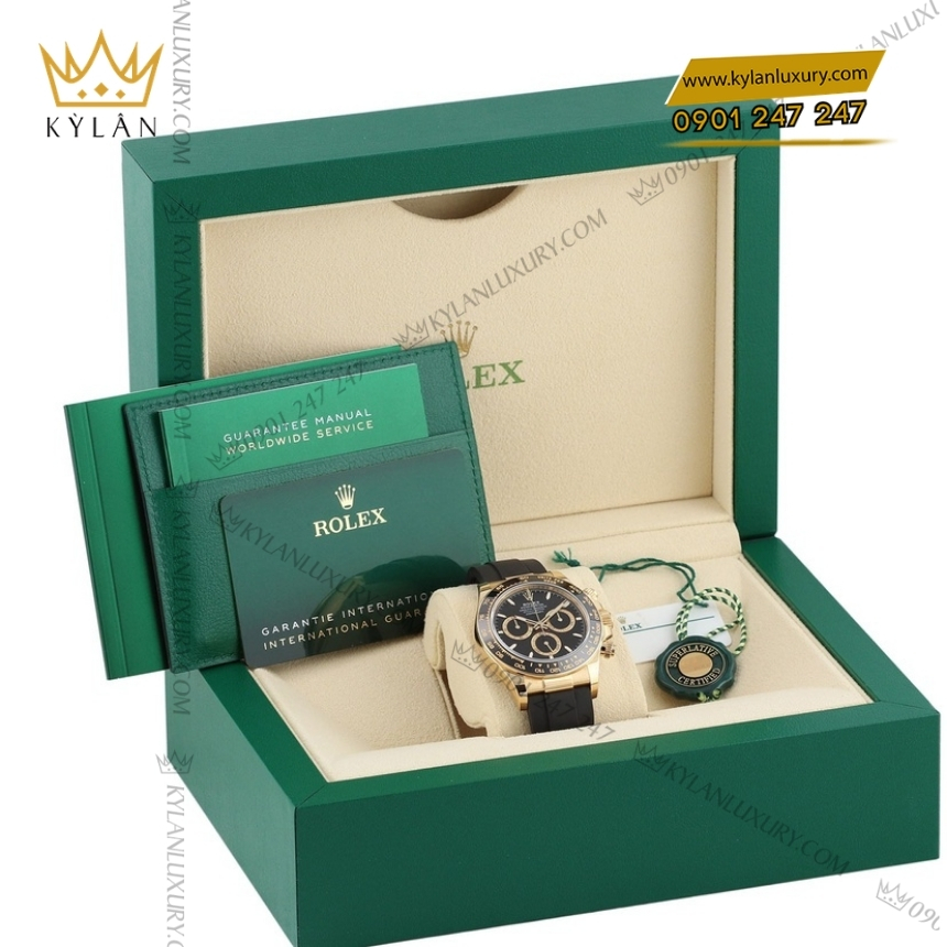 Kỳ Lân Luxury rolex cosmograph daytona 126518ln 0008 mat den 9 Đồng hồ Rolex Cosmograph Daytona mặt số đen 126518LN-0008