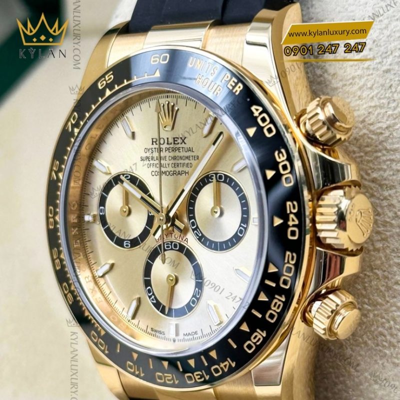 Đồng hồ Rolex Cosmograph Daytona mặt số vàng 126518LN-0010