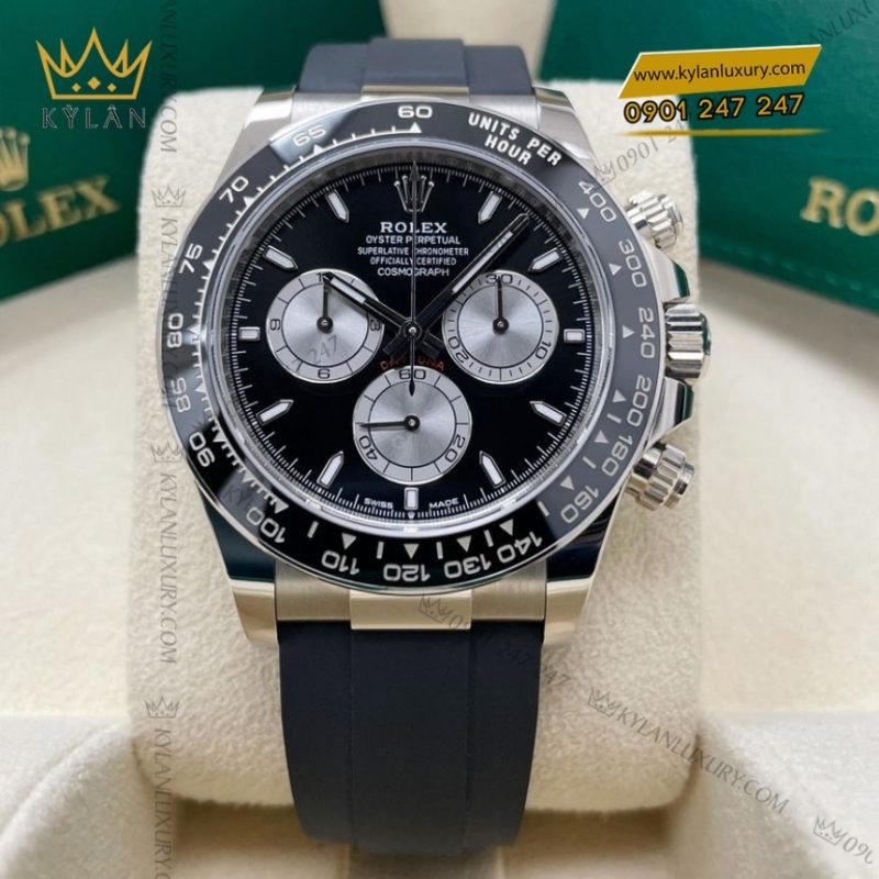 Đồng hồ Rolex Cosmograph Daytona mặt số đen - thép 126519LN-0002