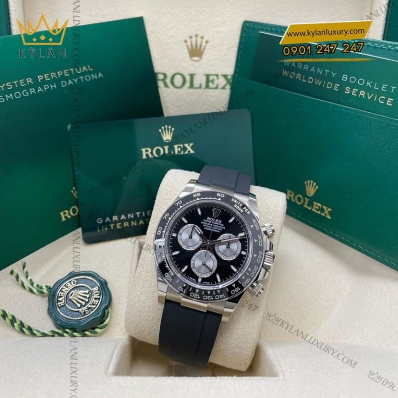 Đồng hồ Rolex Cosmograph Daytona mặt số đen - thép 126519LN-0002
