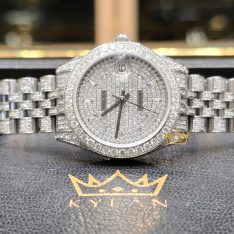 Đồng hồ Rolex Datejust 31 178174 custom full kim cương
