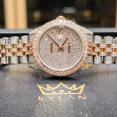 Đồng hồ Rolex Datejust 31 178271 custom full kim cương