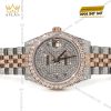 Đồng hồ Rolex Datejust 31 178271 custom full kim cương