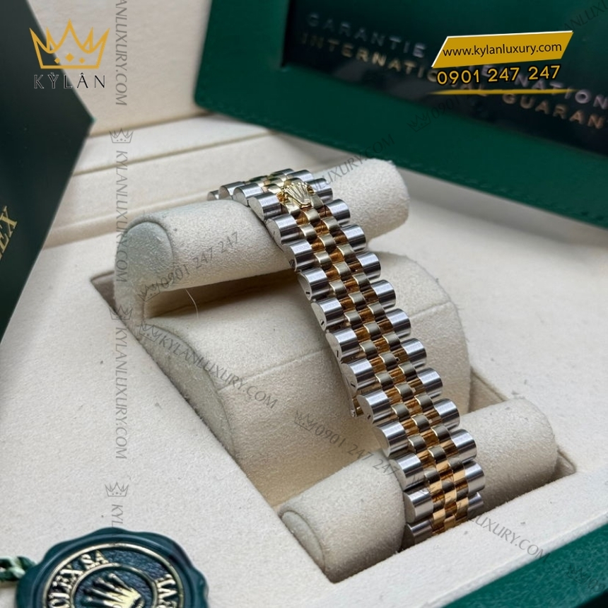 Kỳ Lân Luxury rolex datejust 31 278273 0002 trang la ma 3 Đồng hồ Rolex Datejust 31 mặt trắng La Mã 278273-0002
