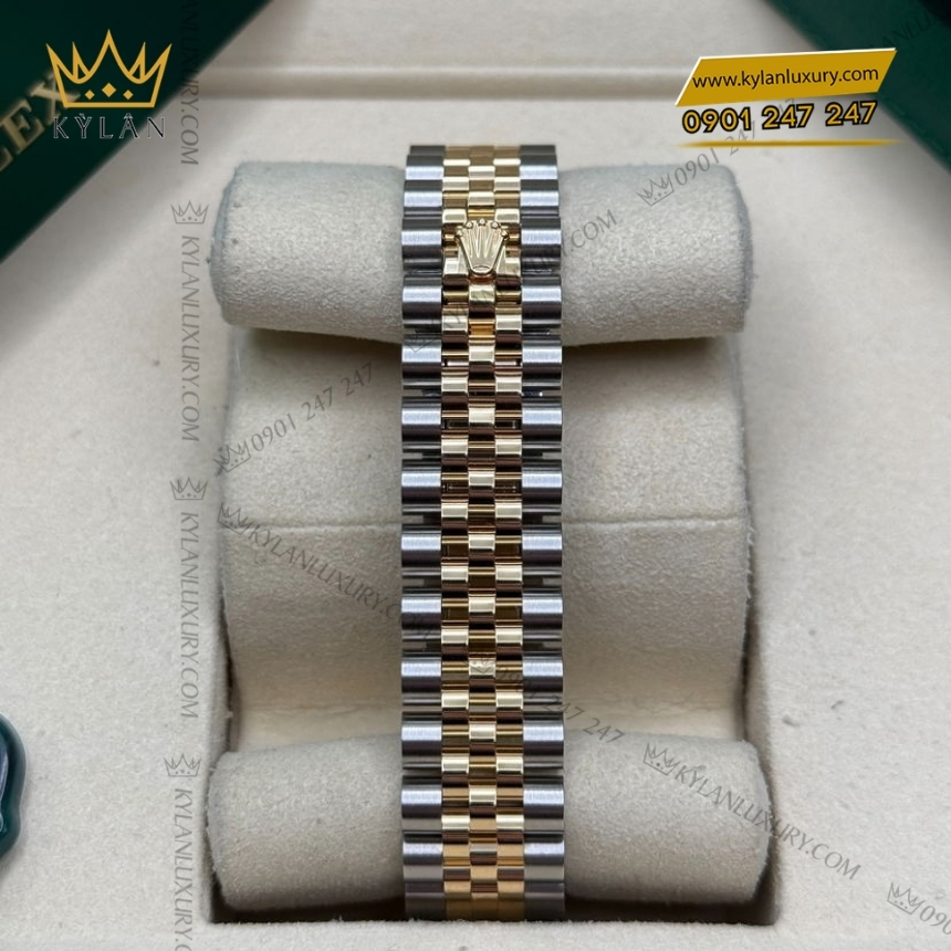 Kỳ Lân Luxury rolex datejust 31 278273 0002 trang la ma 6 Đồng hồ Rolex Datejust 31 mặt trắng La Mã 278273-0002