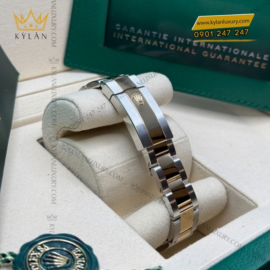 Kỳ Lân Luxury rolex datejust 31 278273 0003 mat bac la ma 7 Đồng hồ Rolex Datejust 31 mặt bạc La Mã 278273-0003