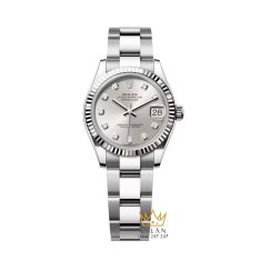 Đồng hồ Rolex Datejust 31 mặt bạc cọc kim 278274-0029