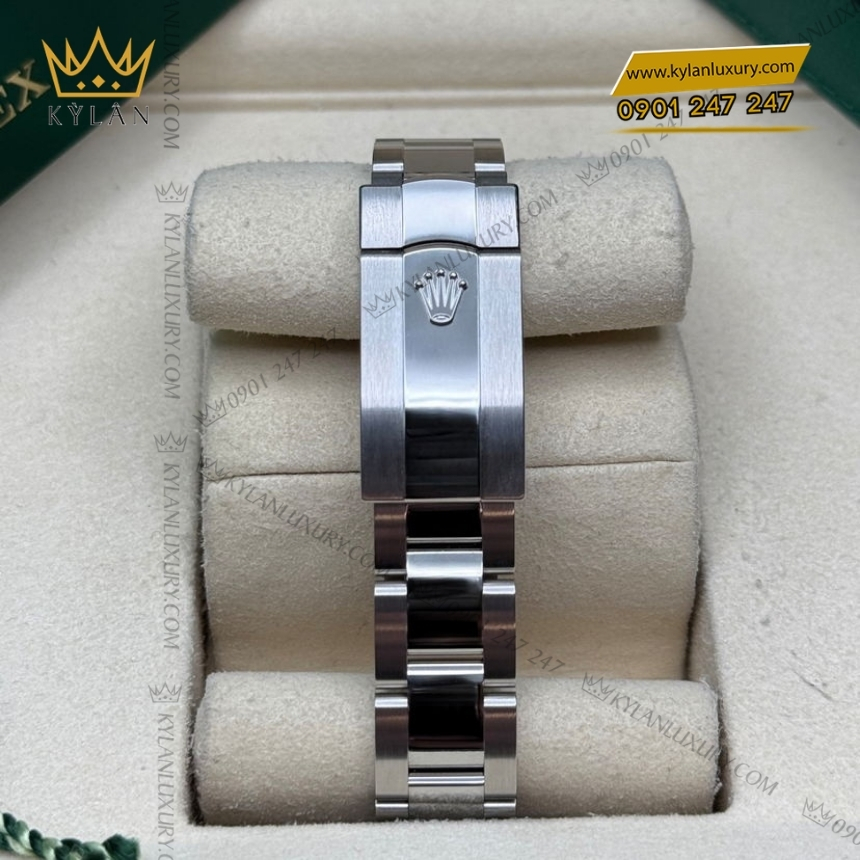 Kỳ Lân Luxury rolex datejust 31 278274 0029 mat bac kim cuong 4 Đồng hồ Rolex Datejust 31 mặt bạc cọc kim 278274-0029
