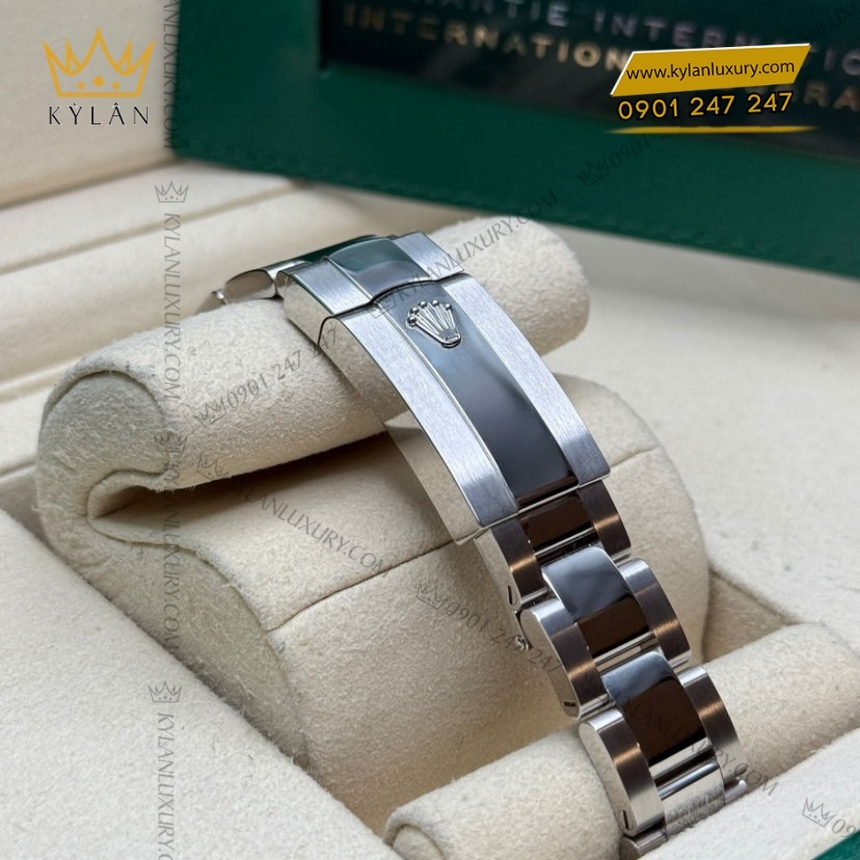 Kỳ Lân Luxury rolex datejust 31 278274 0029 mat bac kim cuong 6 Đồng hồ Rolex Datejust 31 mặt bạc cọc kim 278274-0029