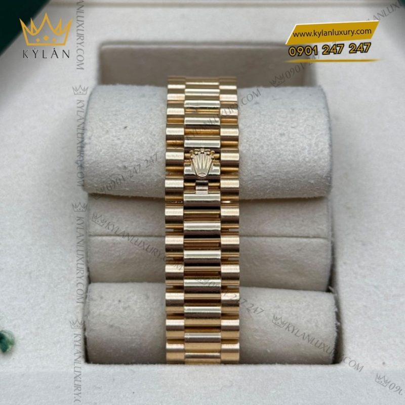 Đồng hồ Rolex Datejust 31 champagne vành kim 278288RBR-0005