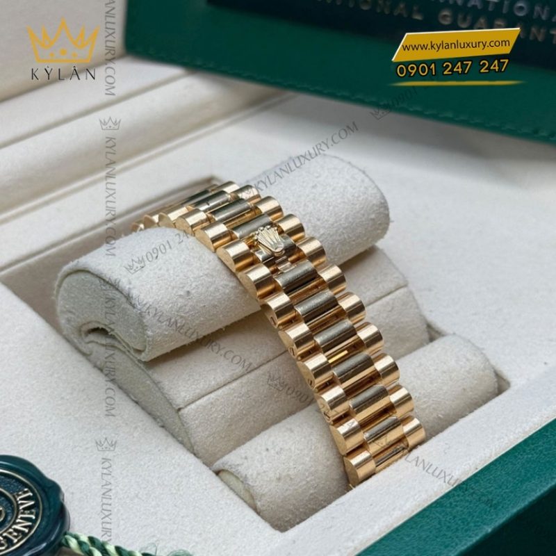 Đồng hồ Rolex Datejust 31 champagne vành kim 278288RBR-0005