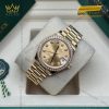 Đồng hồ Rolex Datejust 31 champagne vành kim 278288RBR-0005