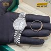 Đồng hồ Rolex Datejust 31 xà cừ custom vành kim tròn 278274-0006
