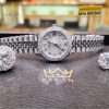 Đồng hồ Rolex Datejust 31 xà cừ custom vành kim tròn 278274-0006