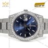 Đồng hồ Rolex Datejust 34 115200 custom kim cương