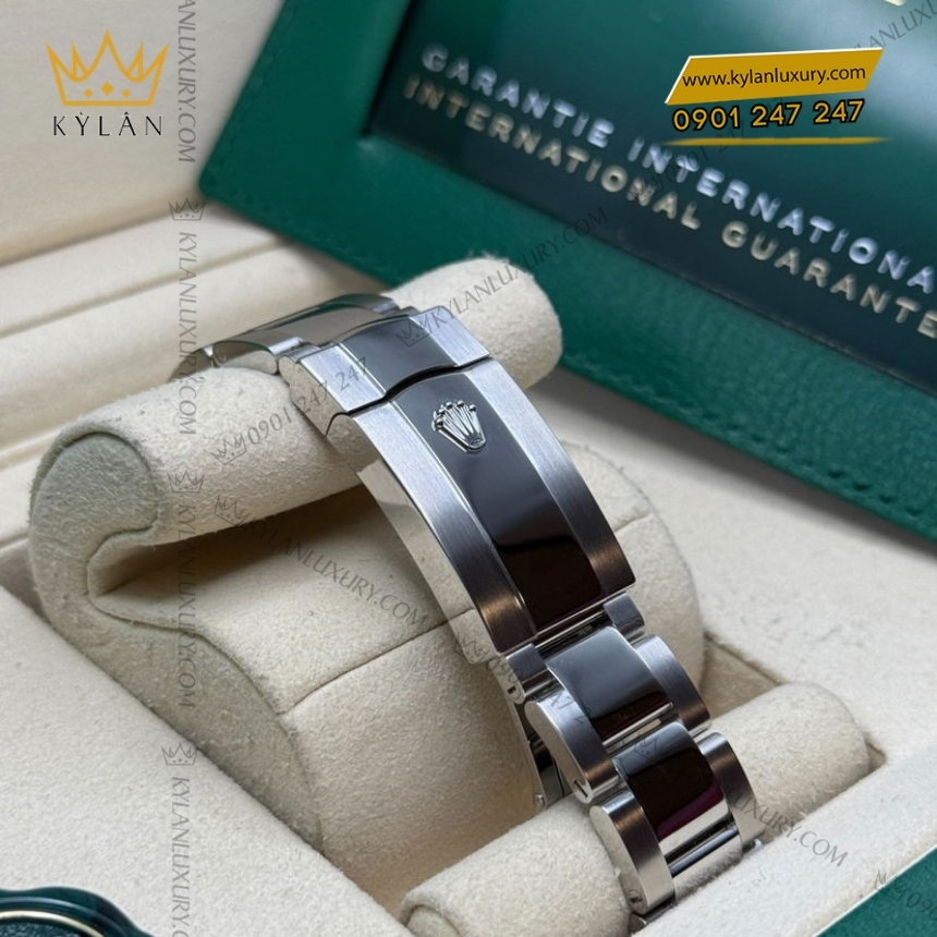 Kỳ Lân Luxury rolex datejust 36 126200 0004 mat so den 2 Đồng hồ Rolex Datejust 36 mặt đen vành trơn 126200-0004