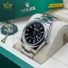 Đồng hồ Rolex Datejust 36 mặt đen vành trơn 126200-0004