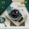 Đồng hồ Rolex Datejust 36 mặt đen vành trơn 126200-0004