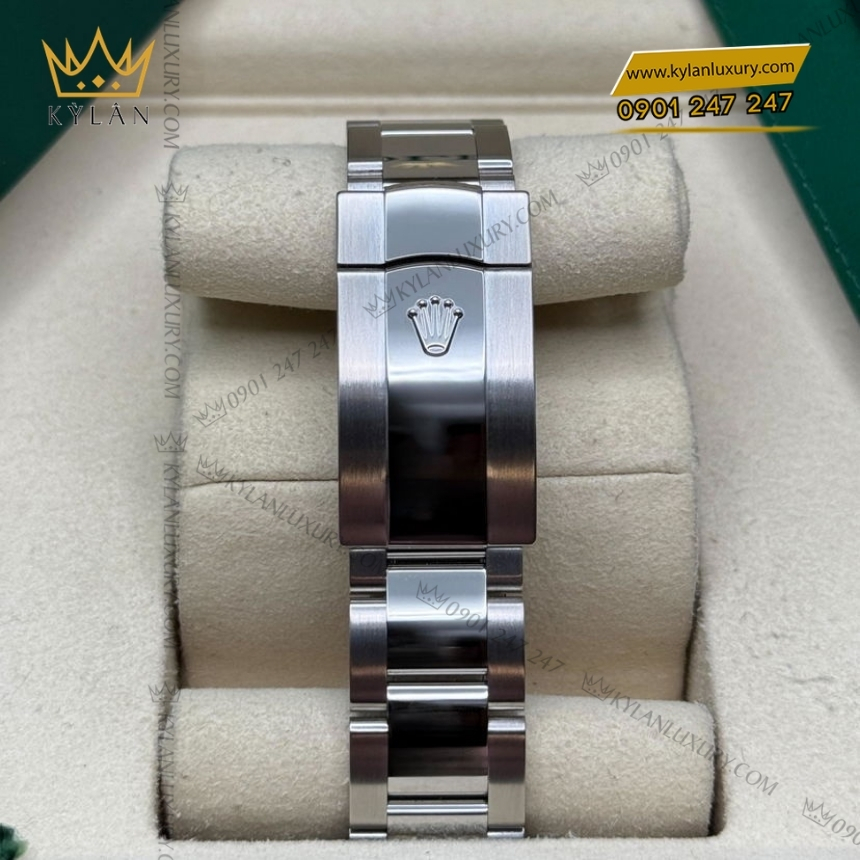 Kỳ Lân Luxury rolex datejust 36 126200 0004 mat so den 8 Đồng hồ Rolex Datejust 36 mặt đen vành trơn 126200-0004