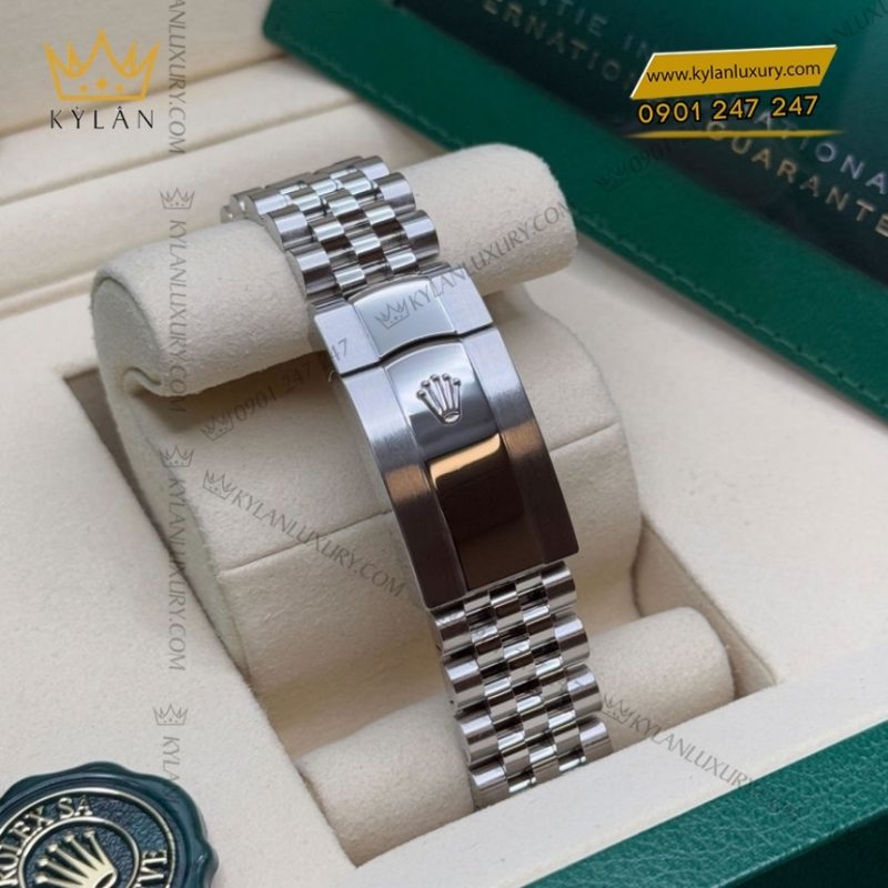 Đồng hồ Rolex Datejust 36 Wimbledon vành trơn 126200-0017