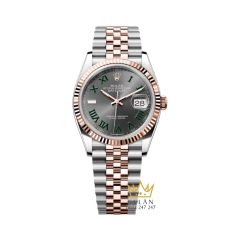 rolex-datejust-36-126231-0029-wimbledon (1) Đồng hồ Rolex Datejust 36 Wimbledon demi vàng hồng 126231-0029