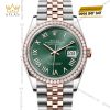 Đồng hồ Rolex Datejust 36 xanh bạc hà vành kim 126281RBR-0039
