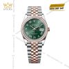 Đồng hồ Rolex Datejust 36 xanh bạc hà vành kim 126281RBR-0039