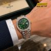 Đồng hồ Rolex Datejust 36 xanh bạc hà vành kim 126281RBR-0039
