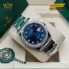 Đồng hồ Rolex Datejust 36 xanh dương cọc kim 126284RBR-0030
