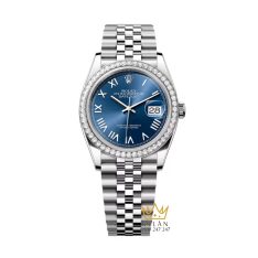 Đồng hồ Rolex Datejust 36 xanh dương La Mã 126284RBR‑0061