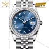 Đồng hồ Rolex Datejust 36 xanh dương La Mã 126284RBR‑0061
