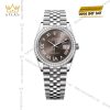 Đồng hồ Rolex Datejust 36 mặt xám đậm vành kim 126284RBR‑0063
