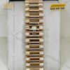 Đồng hồ Rolex Day Date mặt champagne kim cương 128238-0008