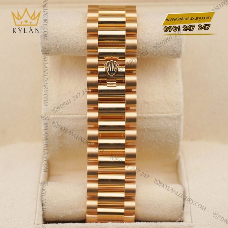 Đồng hồ Rolex Day Date 36 mặt số Carnelian 128238-0088