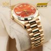 Đồng hồ Rolex Day Date 36 mặt số Carnelian 128238-0088