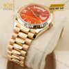 Đồng hồ Rolex Day Date 36 mặt số Carnelian 128238-0088