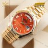 Đồng hồ Rolex Day Date 36 mặt số Carnelian 128238-0088