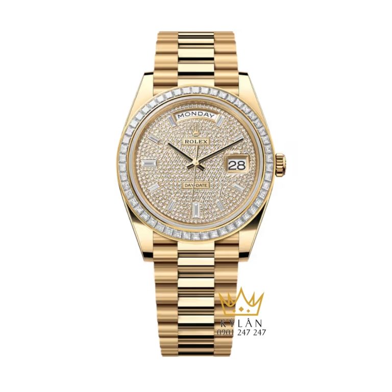 Đồng hồ Rolex Day Date kim cương 228398TBR-0036