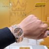 Đồng hồ Rolex Day Date Chocolate custom vành kim tròn 228235