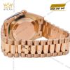 Đồng hồ Rolex Day Date Chocolate custom vành kim tròn 228235