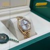 Đồng hồ Rolex Lady Datejust mặt bạc cọc kim sao 279138RBR-0002