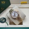 Đồng hồ Rolex Lady Datejust mặt bạc cọc kim sao 279138RBR-0002