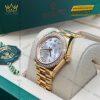 Đồng hồ Rolex Lady Datejust mặt bạc cọc kim cương 279138RBR-0019