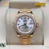 Đồng hồ Rolex Lady Datejust mặt bạc cọc kim cương 279138RBR-0019