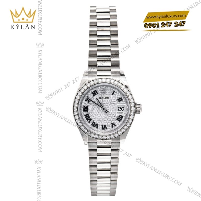 Đồng hồ Rolex Lady Datejust mặt kim cương 279139RBR-0014