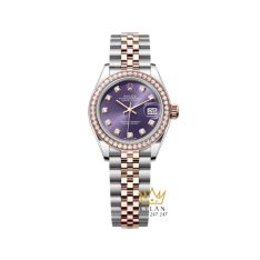 Đồng hồ Rolex Lady Datejust mặt số tím 279381RBR-0015