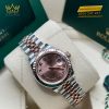 Đồng hồ Rolex Lady Datejust 28 hồng La Mã 279171-0025