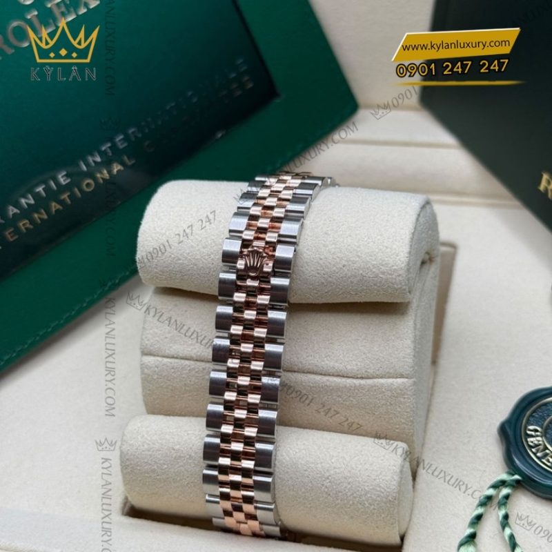 Đồng hồ Rolex Lady Datejust 28 hồng La Mã 279171-0025