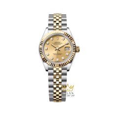 Đồng hồ Rolex Lady Datejust champagne cọc kim 279173-0011